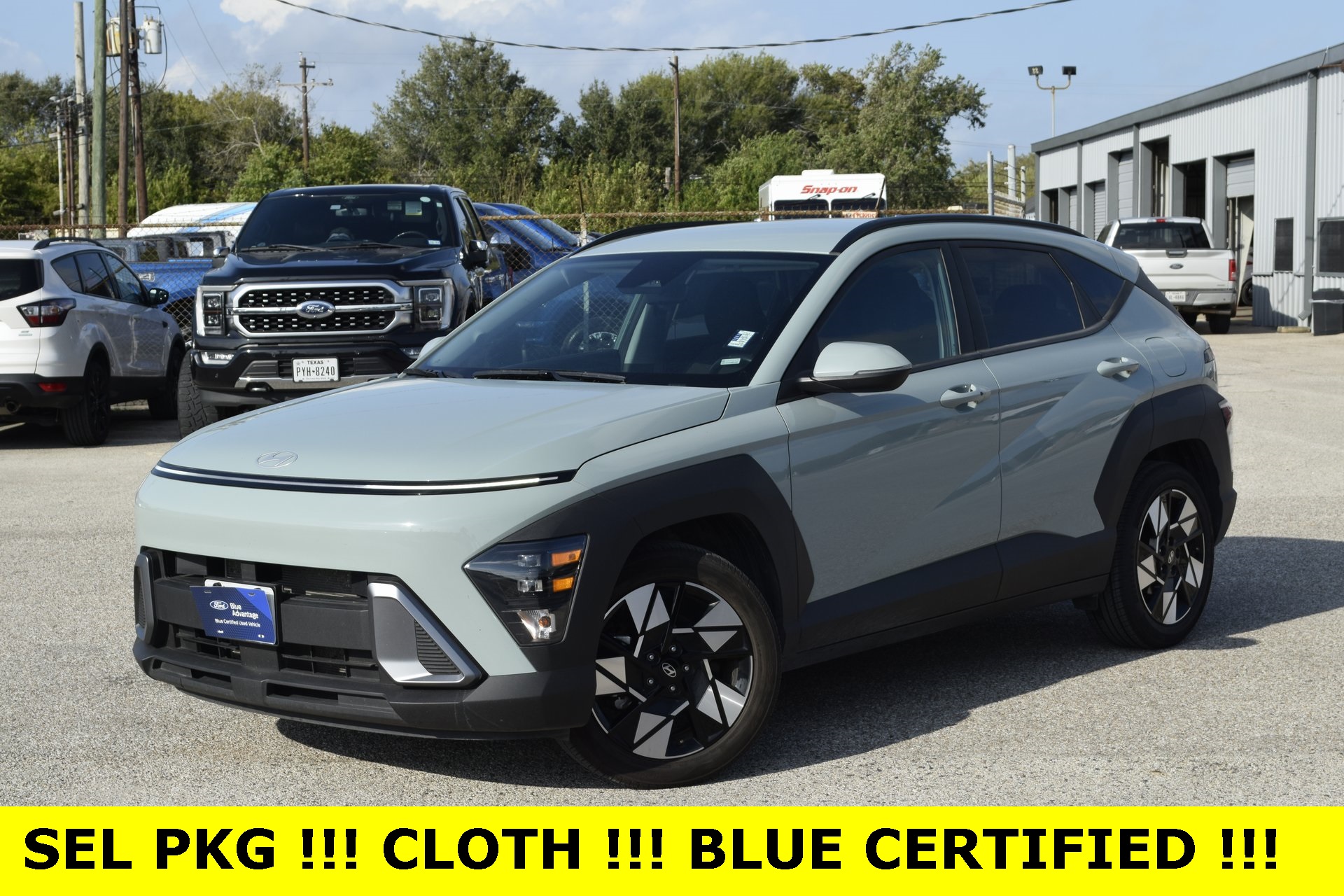 2024 Hyundai Kona SEL Green at AutoSavvy Houston Northwest