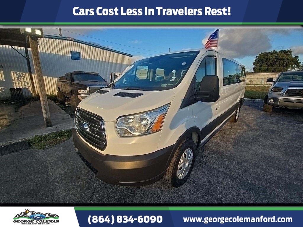 2019 Ford Transit Passenger 350 XLT Low Roof LWB RWD with 60/40 Passenger-Side Doors
