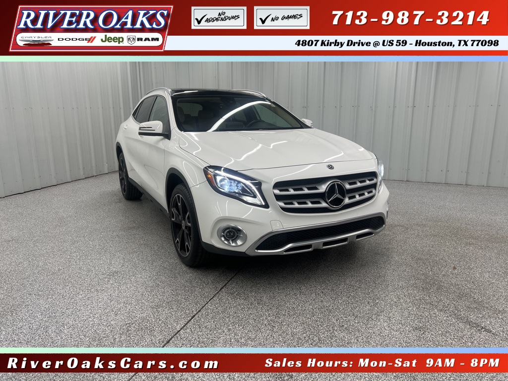 2019 Mercedes-Benz GLA GLA 250 White at North Houston Mitsubishi