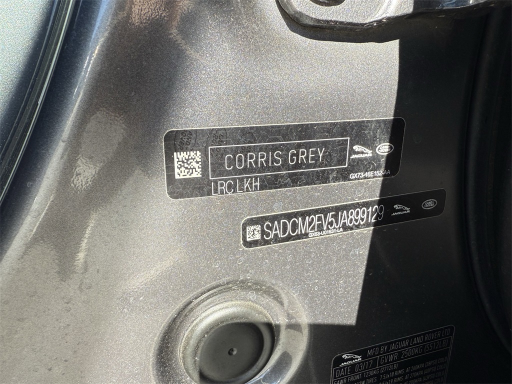 2018 Jaguar F-PACE S Gray at Mac Haik CDJR North Houston