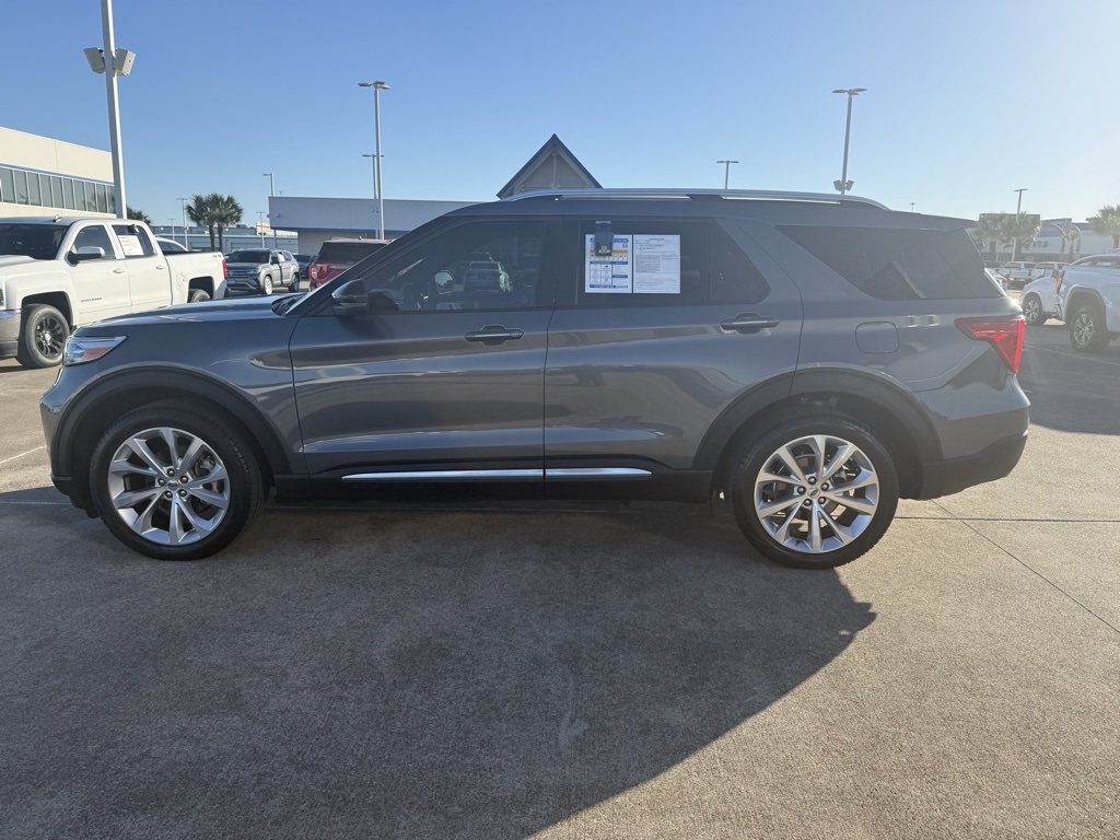 2023 Ford Explorer Platinum Gray at Bayshore Chrysler Jeep Dodge Ram