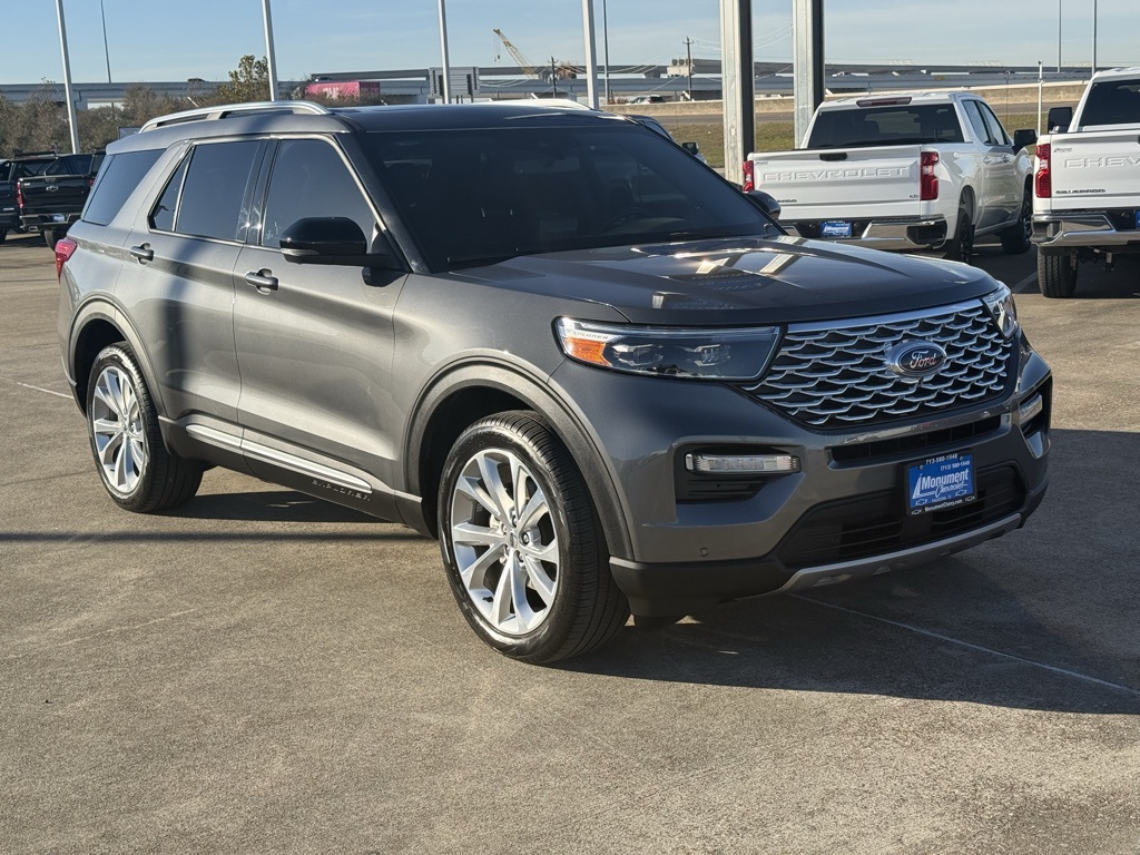2023 Ford Explorer Platinum Gray at Bayshore Chrysler Jeep Dodge Ram