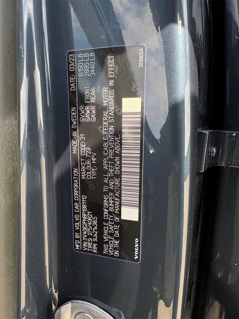 2023 Volvo XC90 B6 Plus 7-Seater Blue at Westside Lexus