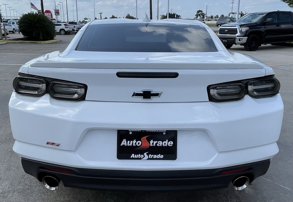 2019 Chevrolet Camaro 1LT White at North Houston Mitsubishi