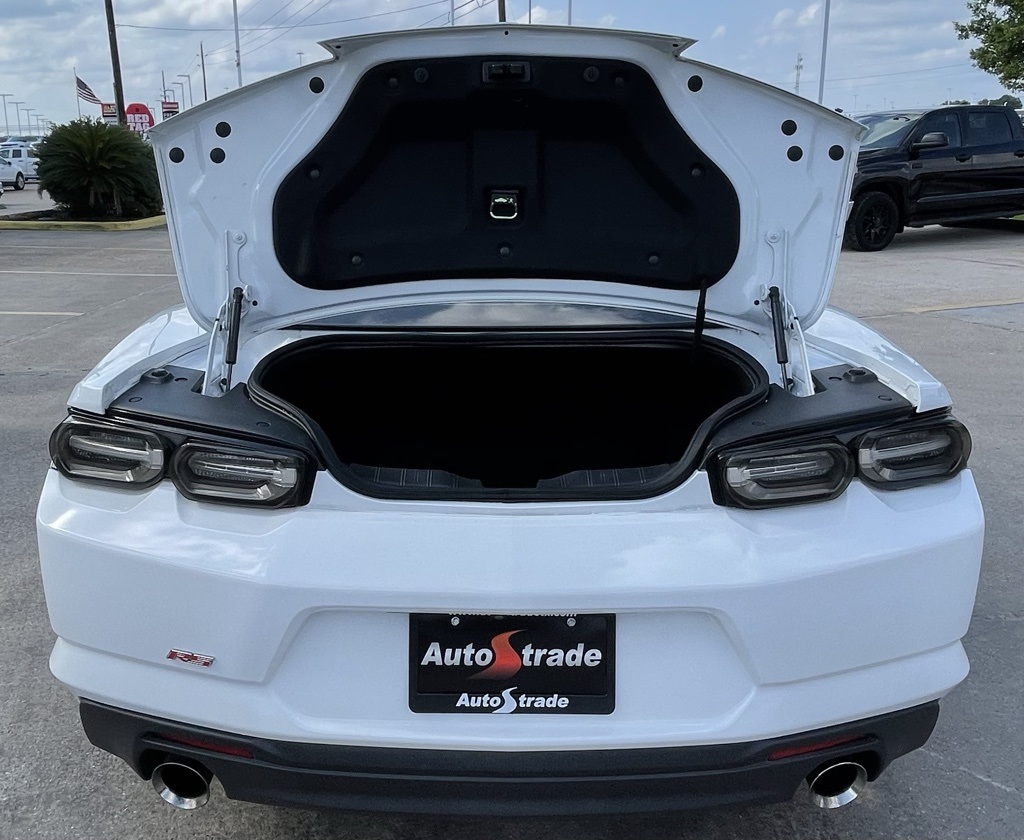 2019 Chevrolet Camaro 1LT White at North Houston Mitsubishi