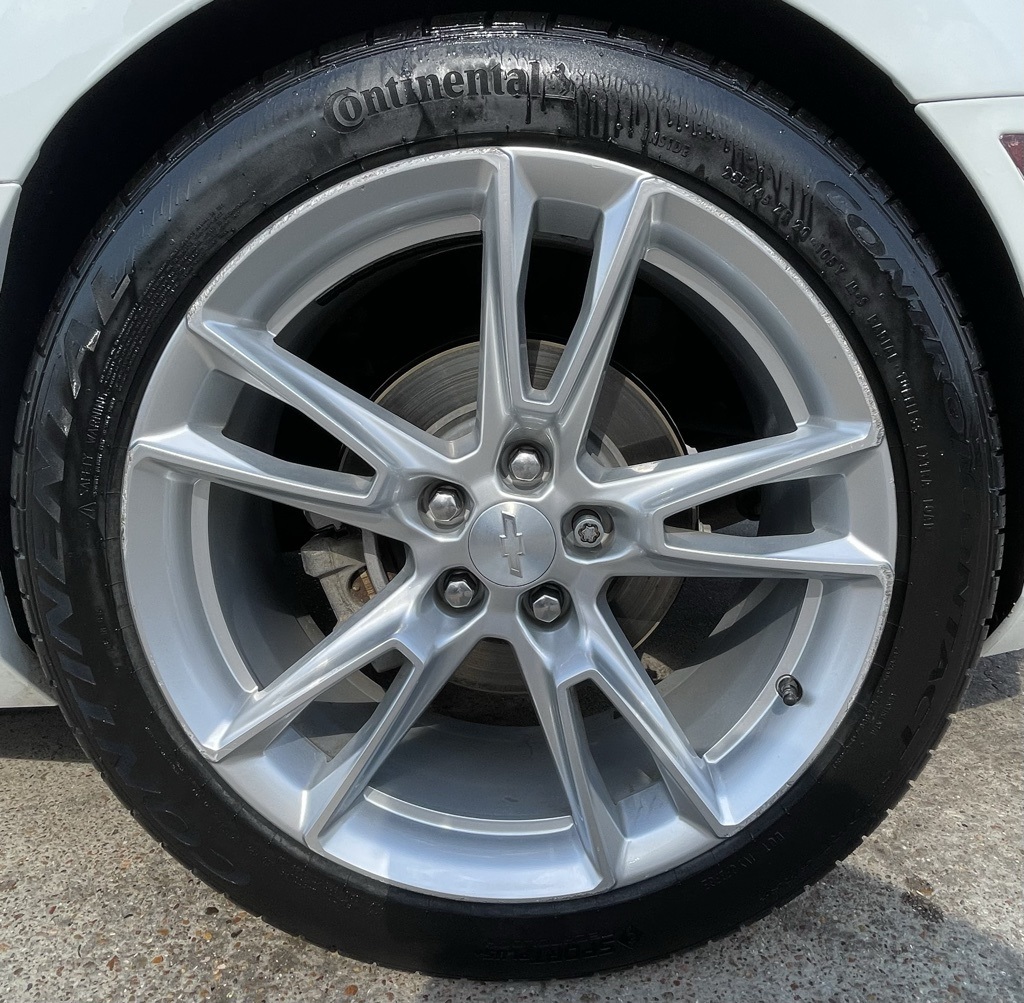 2019 Chevrolet Camaro 1LT White at North Houston Mitsubishi