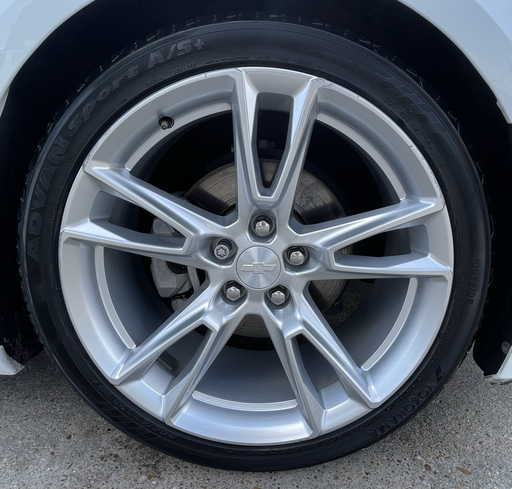 2019 Chevrolet Camaro 1LT White at North Houston Mitsubishi