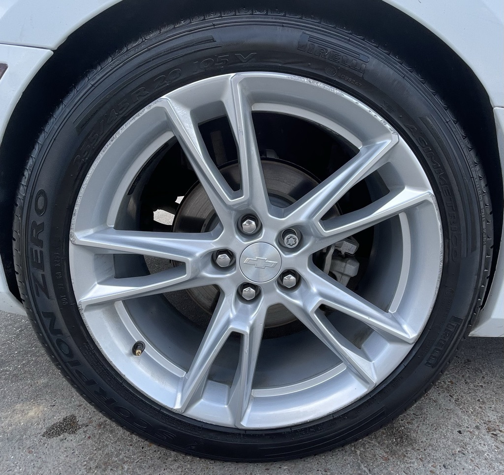 2019 Chevrolet Camaro 1LT White at North Houston Mitsubishi