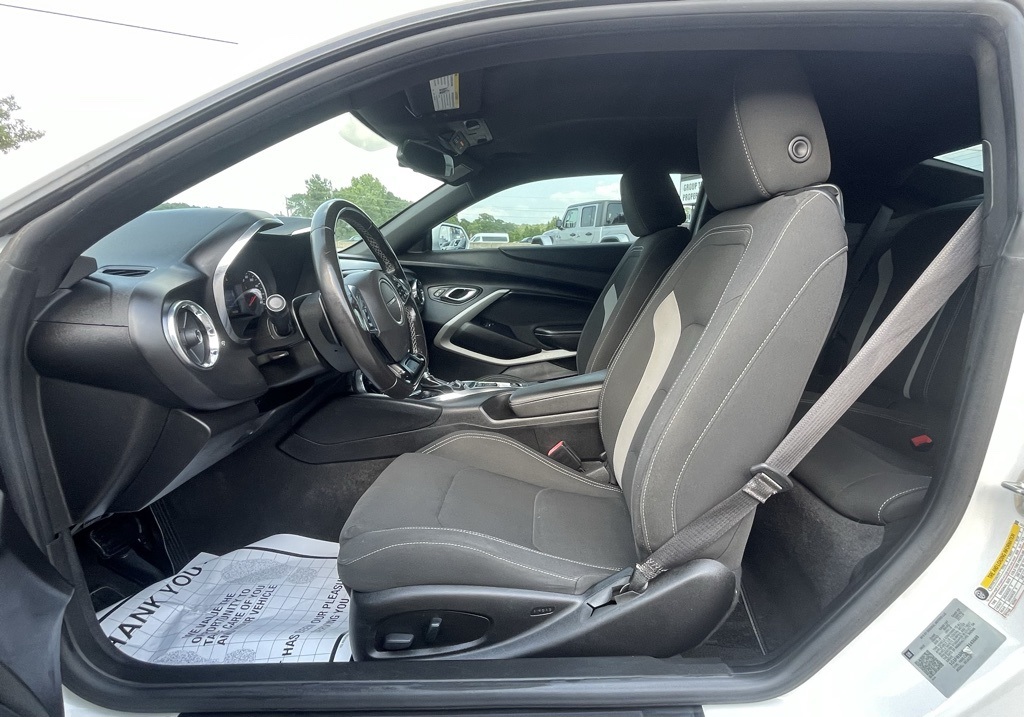 2019 Chevrolet Camaro 1LT White at North Houston Mitsubishi