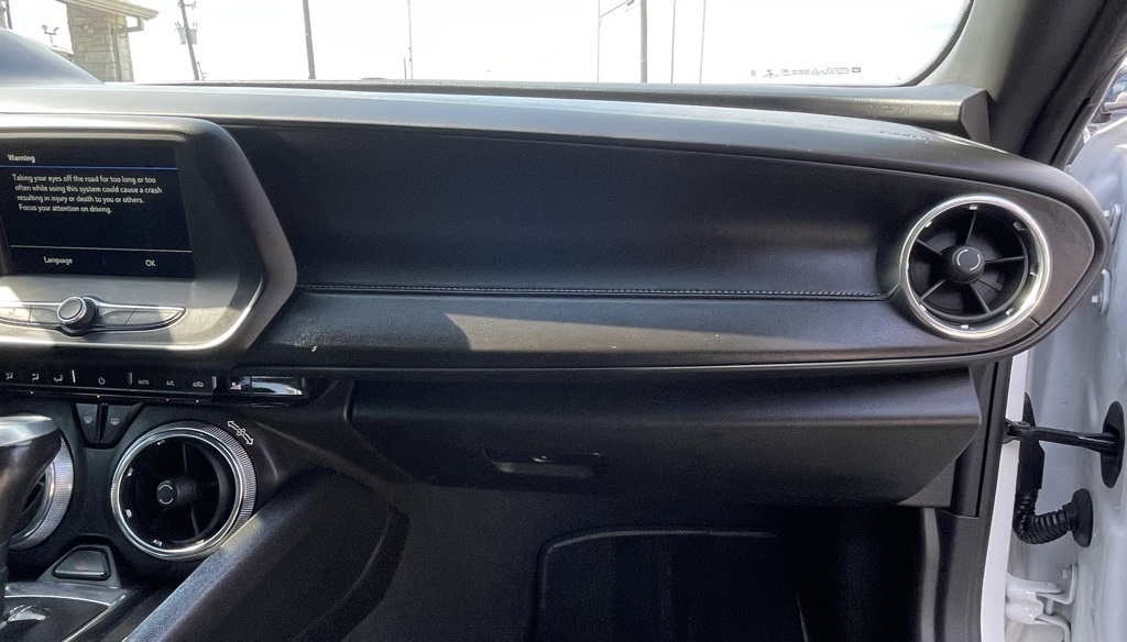 2019 Chevrolet Camaro 1LT White at North Houston Mitsubishi