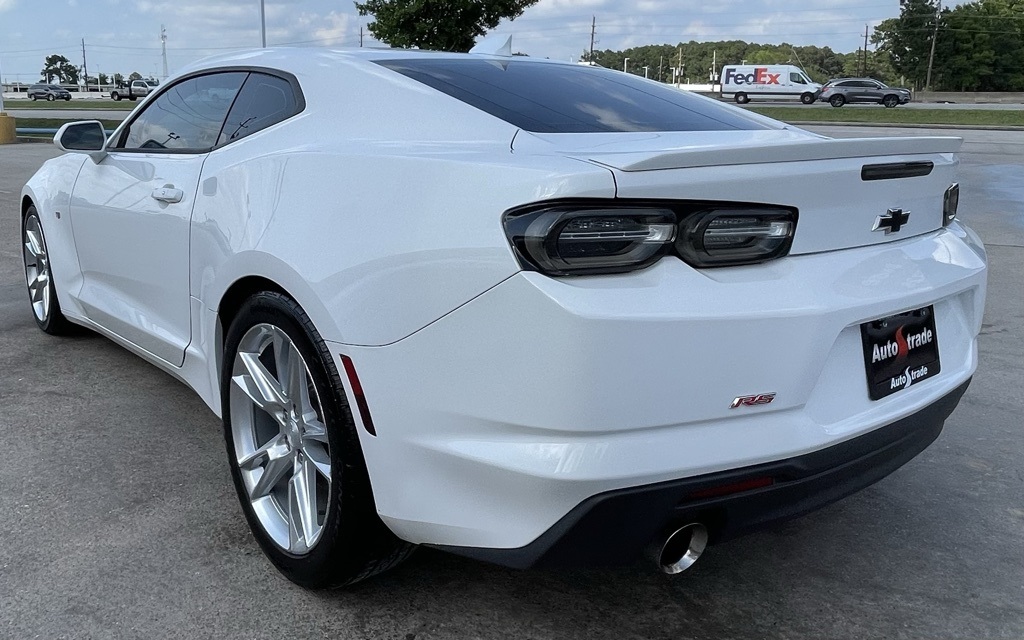 2019 Chevrolet Camaro 1LT White at North Houston Mitsubishi