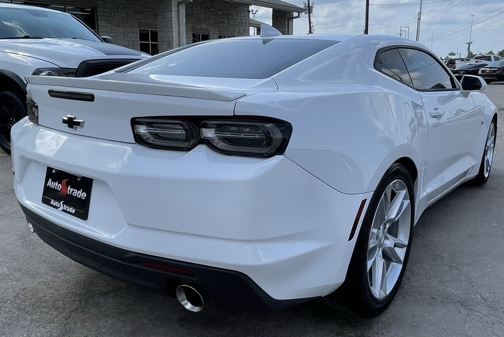 2019 Chevrolet Camaro 1LT White at North Houston Mitsubishi