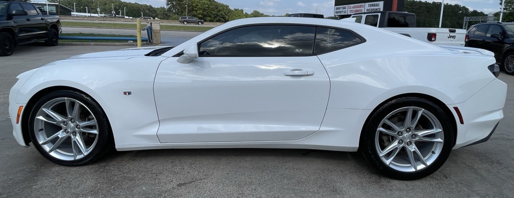 2019 Chevrolet Camaro 1LT White at North Houston Mitsubishi