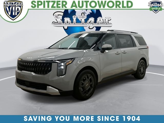 Ceramic Silver 2026 Kia Carnival Hybrid EX FWD Minivan Front-Wheel Drive 6-Speed Automatic