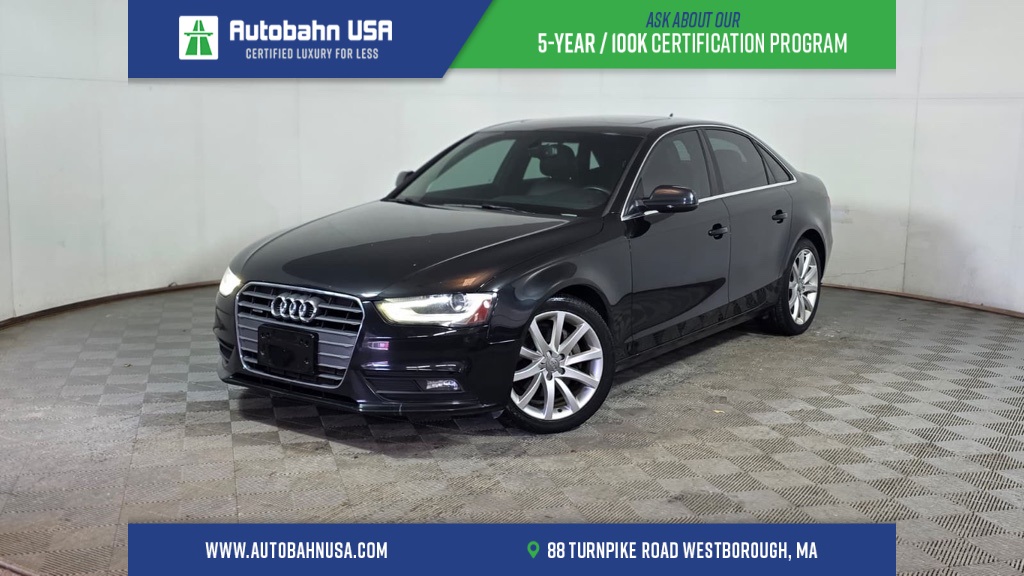 2013 Audi A4 2.0T quattro Premium Plus AWD