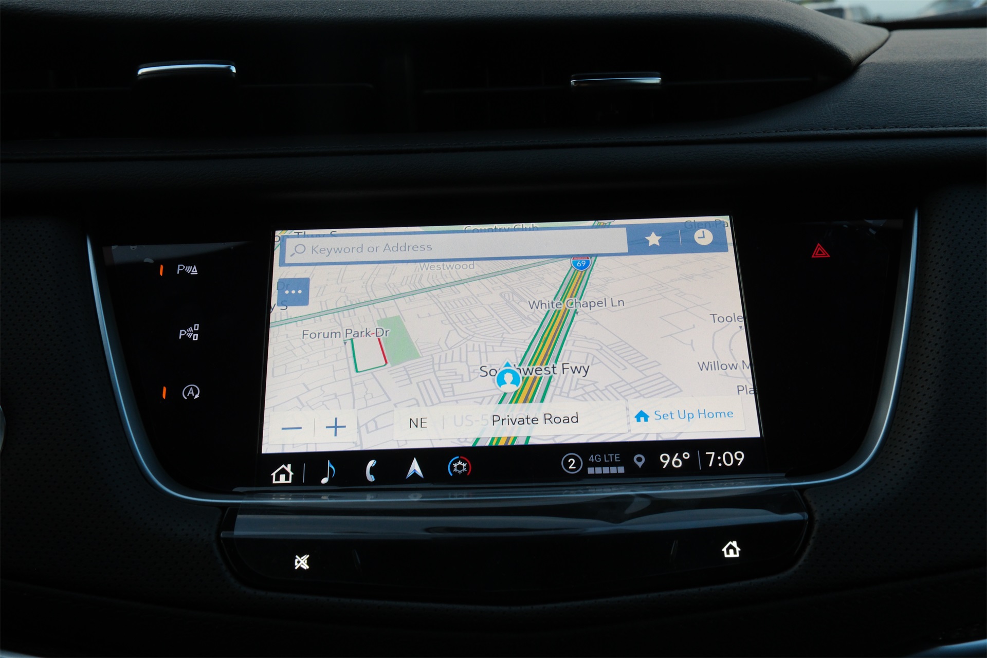 2025 Cadillac XT5 Sport Silver at Tom Peacock Cadillac