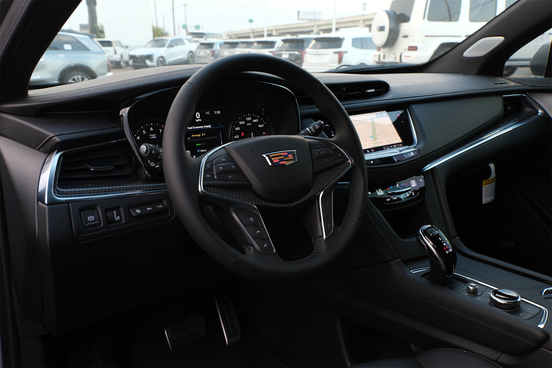 2025 Cadillac XT5 Sport Silver at Tom Peacock Cadillac