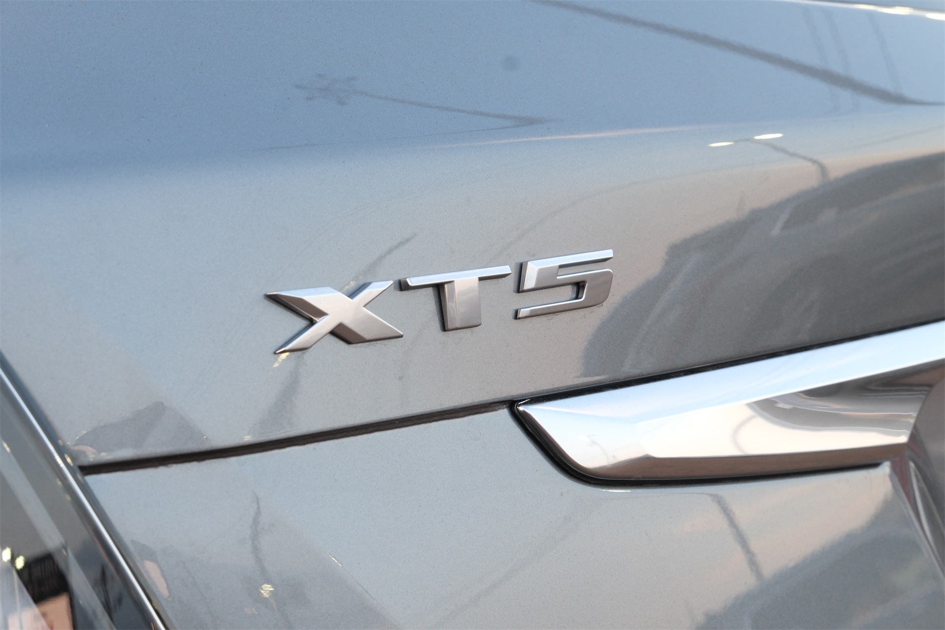 2025 Cadillac XT5 Sport Silver at Tom Peacock Cadillac