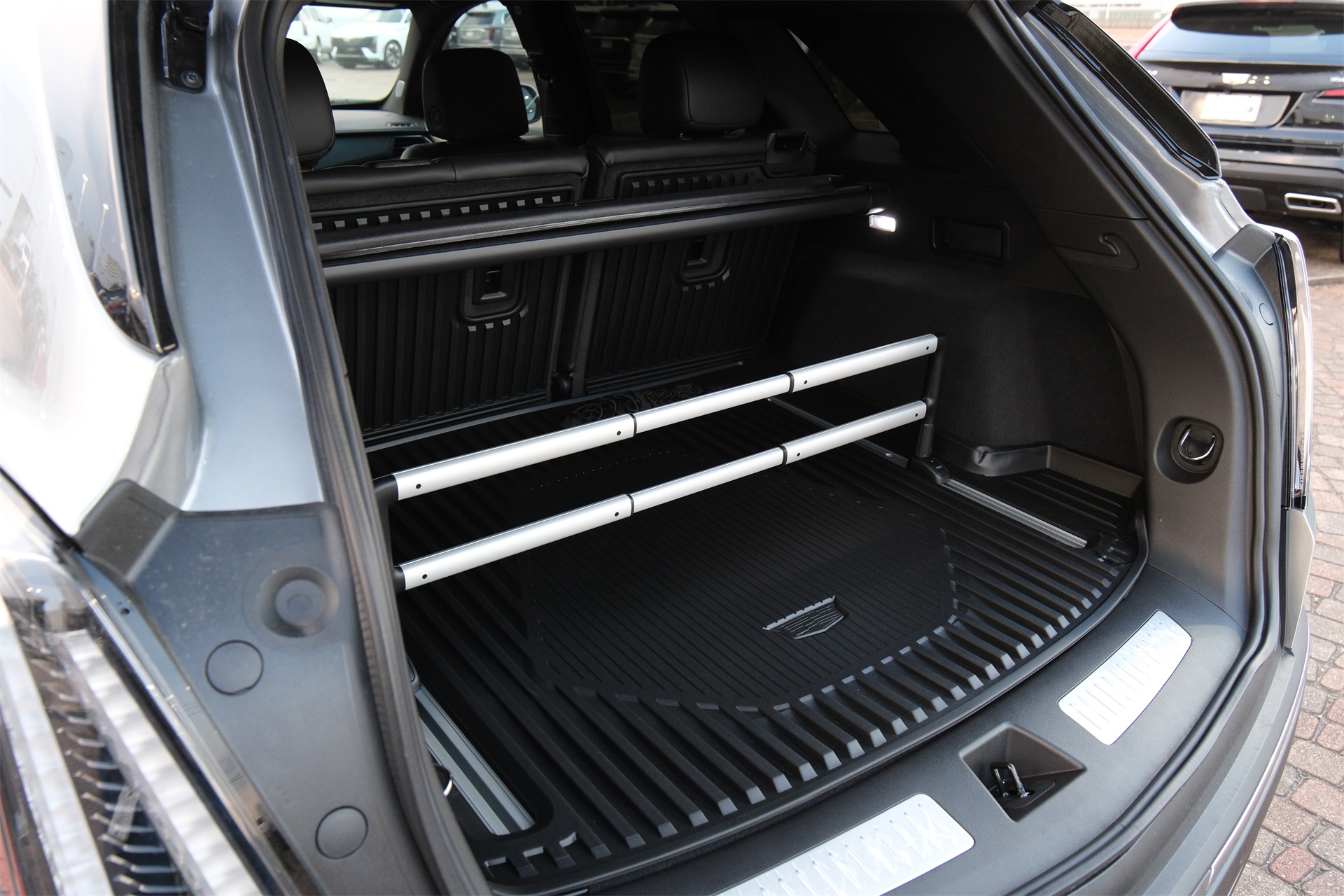 2025 Cadillac XT5 Sport Silver at Tom Peacock Cadillac