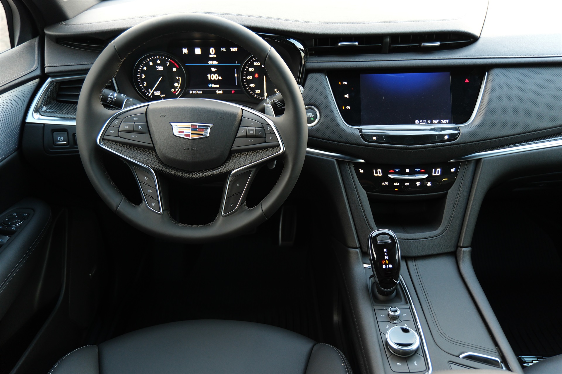 2025 Cadillac XT5 Sport Silver at Tom Peacock Cadillac