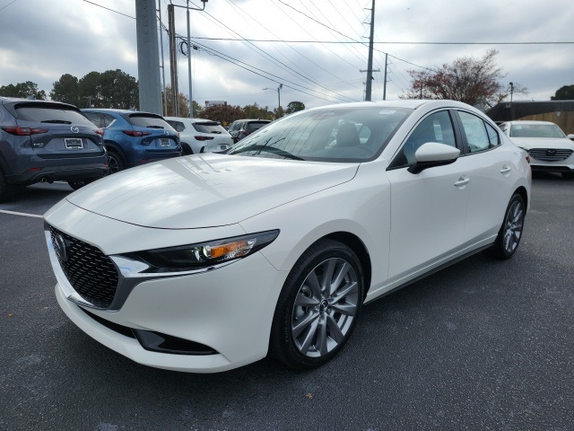 2026 Mazda Mazda3 2.5 S Preferred White at Stokes Mazda