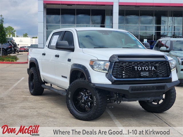 2020 Toyota Tundra SR5 White at Don McGill Toyota