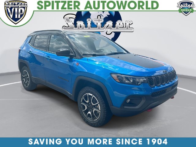 Hydro Blue Pearlcoat 2026 Jeep Compass SUV / Crossover Four-Wheel Drive 8-Speed Automatic