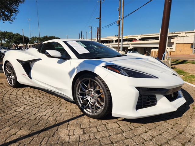 2024 Chevrolet Corvette Z06 White at Bayway Cadillac of The Woodlands