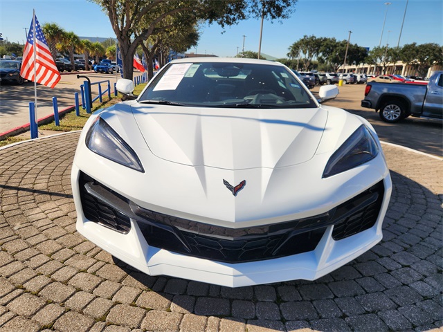 2024 Chevrolet Corvette Z06 White at Bayway Cadillac of The Woodlands