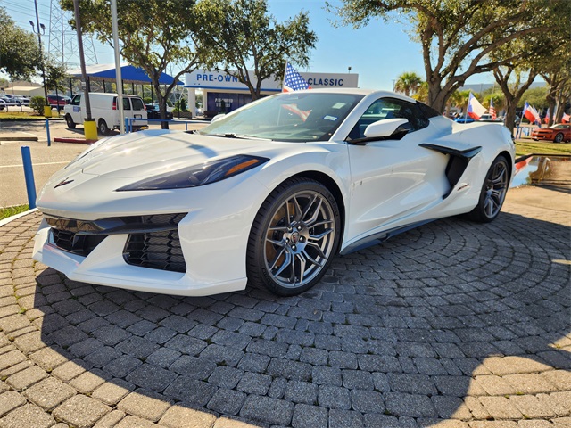 2024 Chevrolet Corvette Z06 White at Bayway Cadillac of The Woodlands