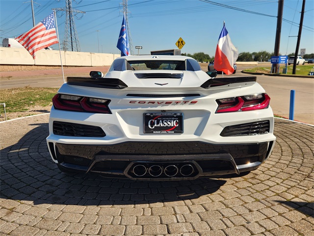 2024 Chevrolet Corvette Z06 White at Bayway Cadillac of The Woodlands