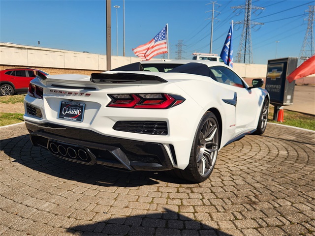 2024 Chevrolet Corvette Z06 White at Bayway Cadillac of The Woodlands