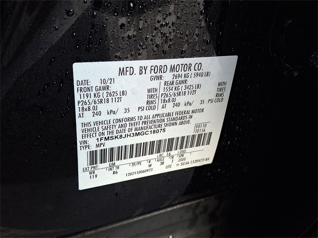 2021 Ford Explorer Timberline for sale at PATRIOT CHEVROLET OF WARMINSTER