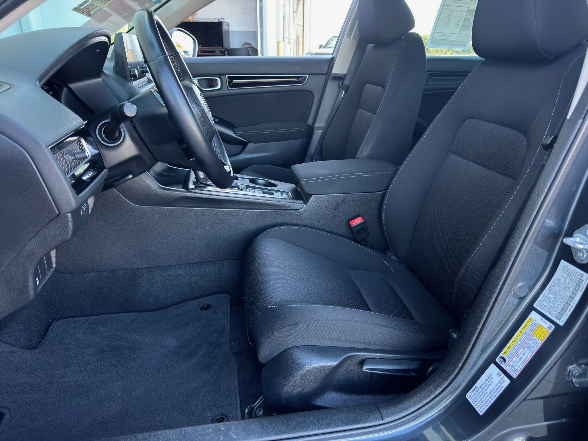 2023 Honda Civic EX Gray at Texan Dodge Chrysler Jeep Ram