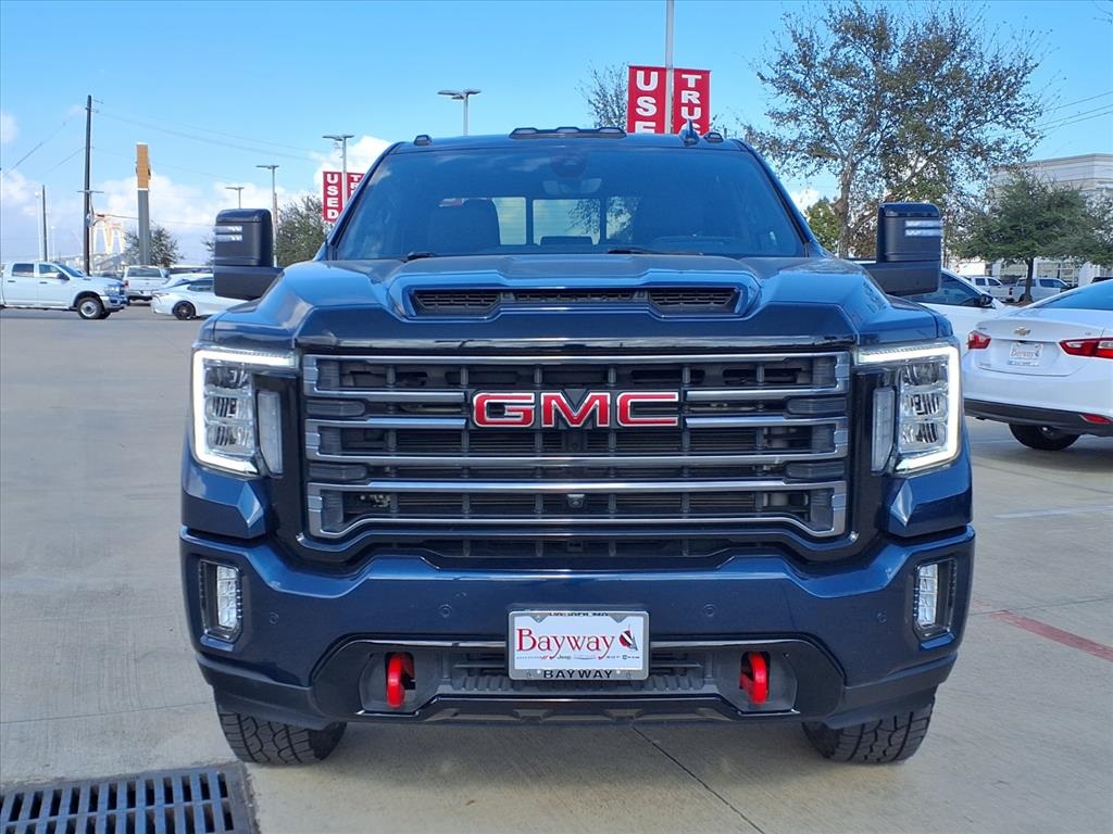 2022 GMC Sierra 2500HD AT4 Blue at Bayway Cadillac Southwest
