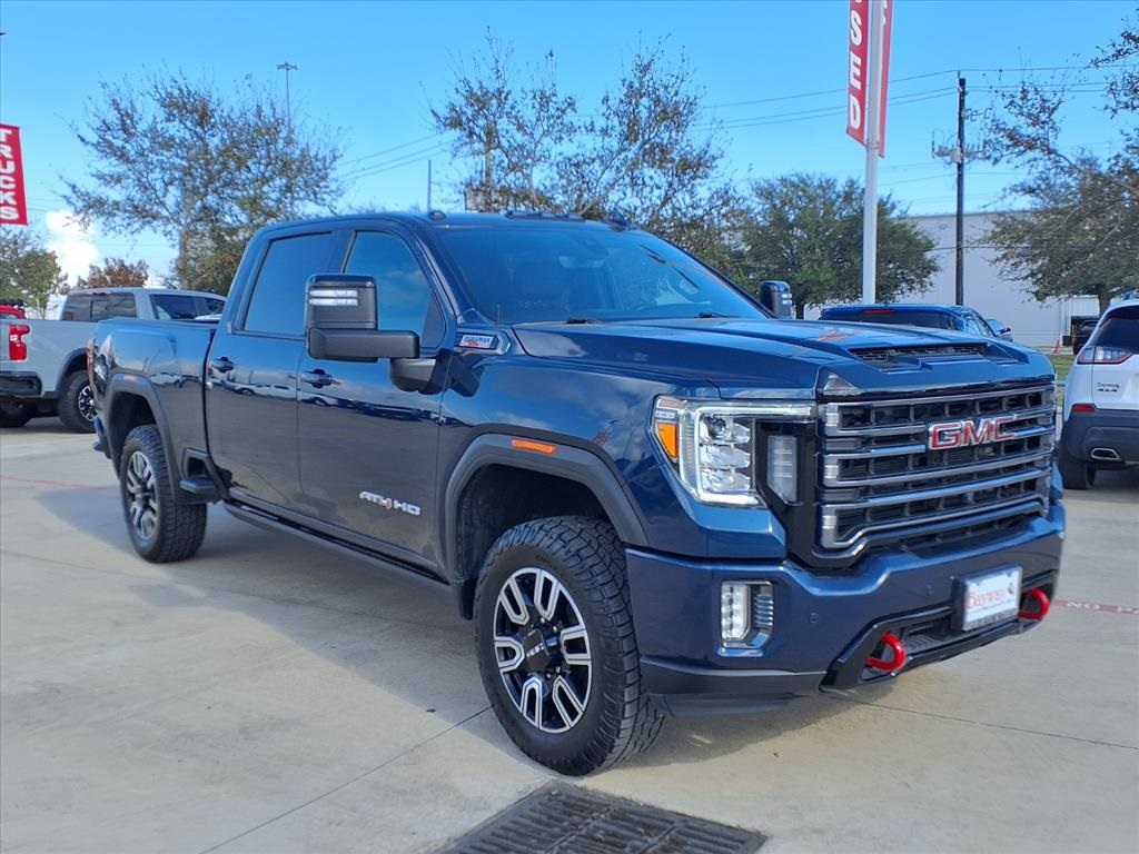 2022 GMC Sierra 2500HD AT4 Blue at Bayway Cadillac Southwest