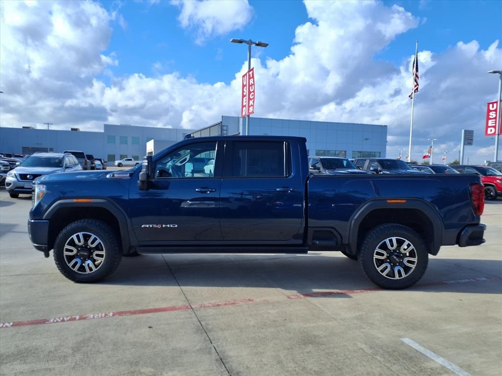 2022 GMC Sierra 2500HD AT4 Blue at Bayway Cadillac Southwest