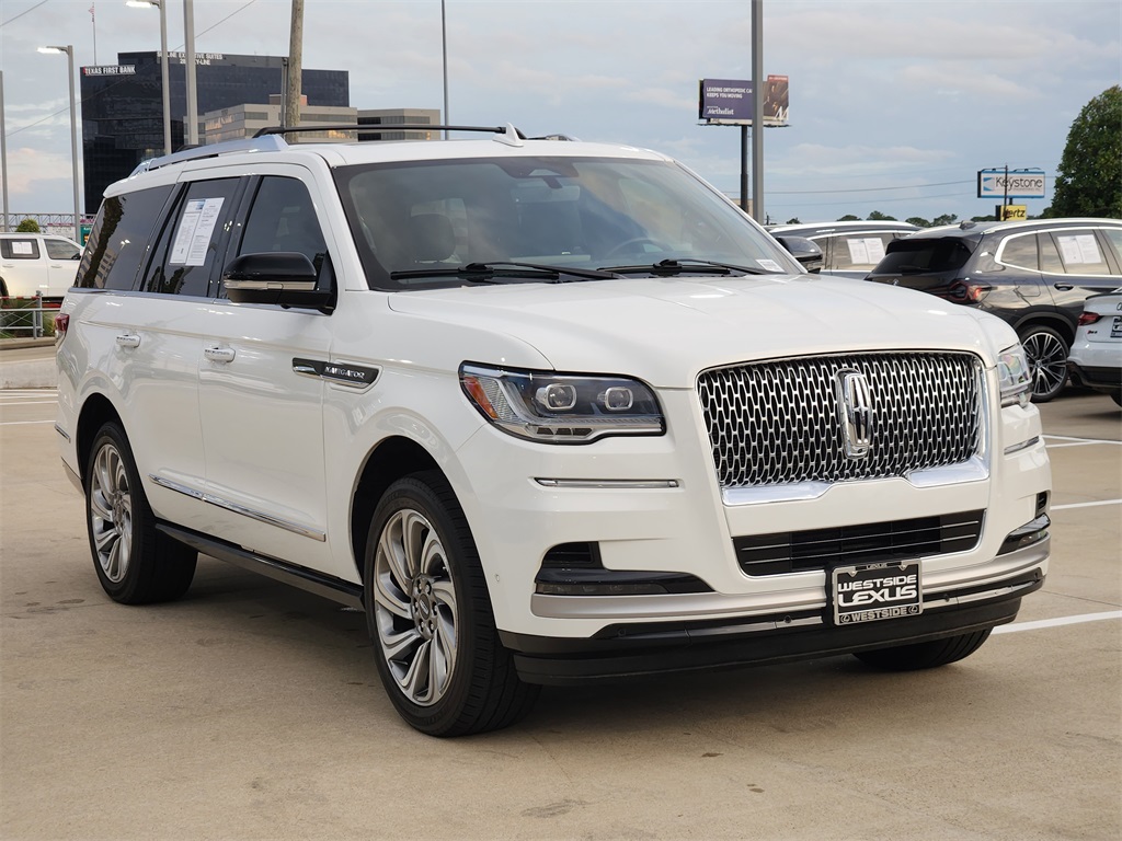 2023 Lincoln Navigator Reserve White at Bayway Cadillac Southwest