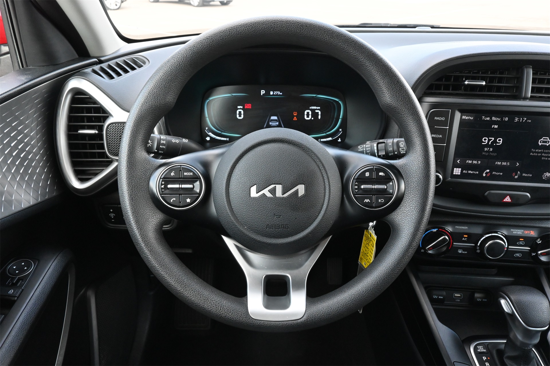 2024 Kia Soul LX Red at Parkway Family Mazda