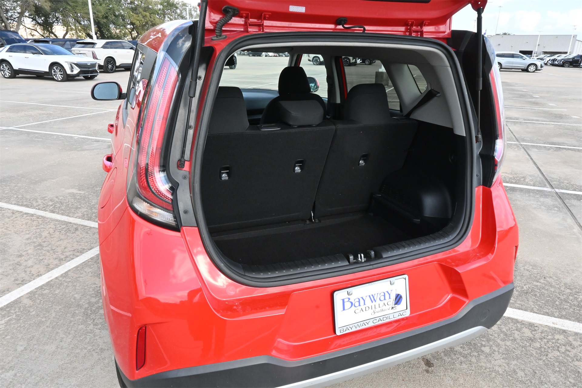 2024 Kia Soul LX Red at Parkway Family Mazda
