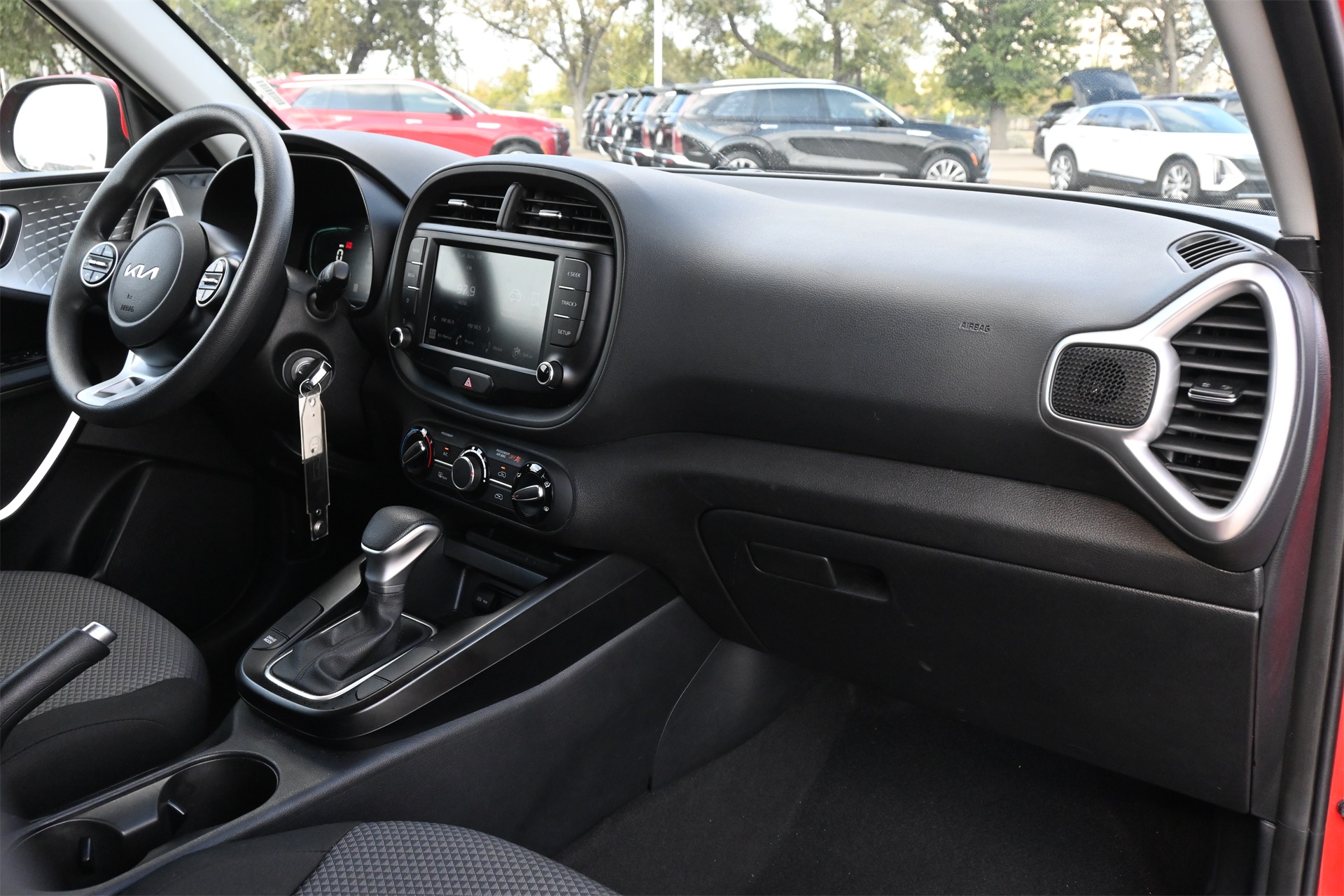 2024 Kia Soul LX Red at Parkway Family Mazda