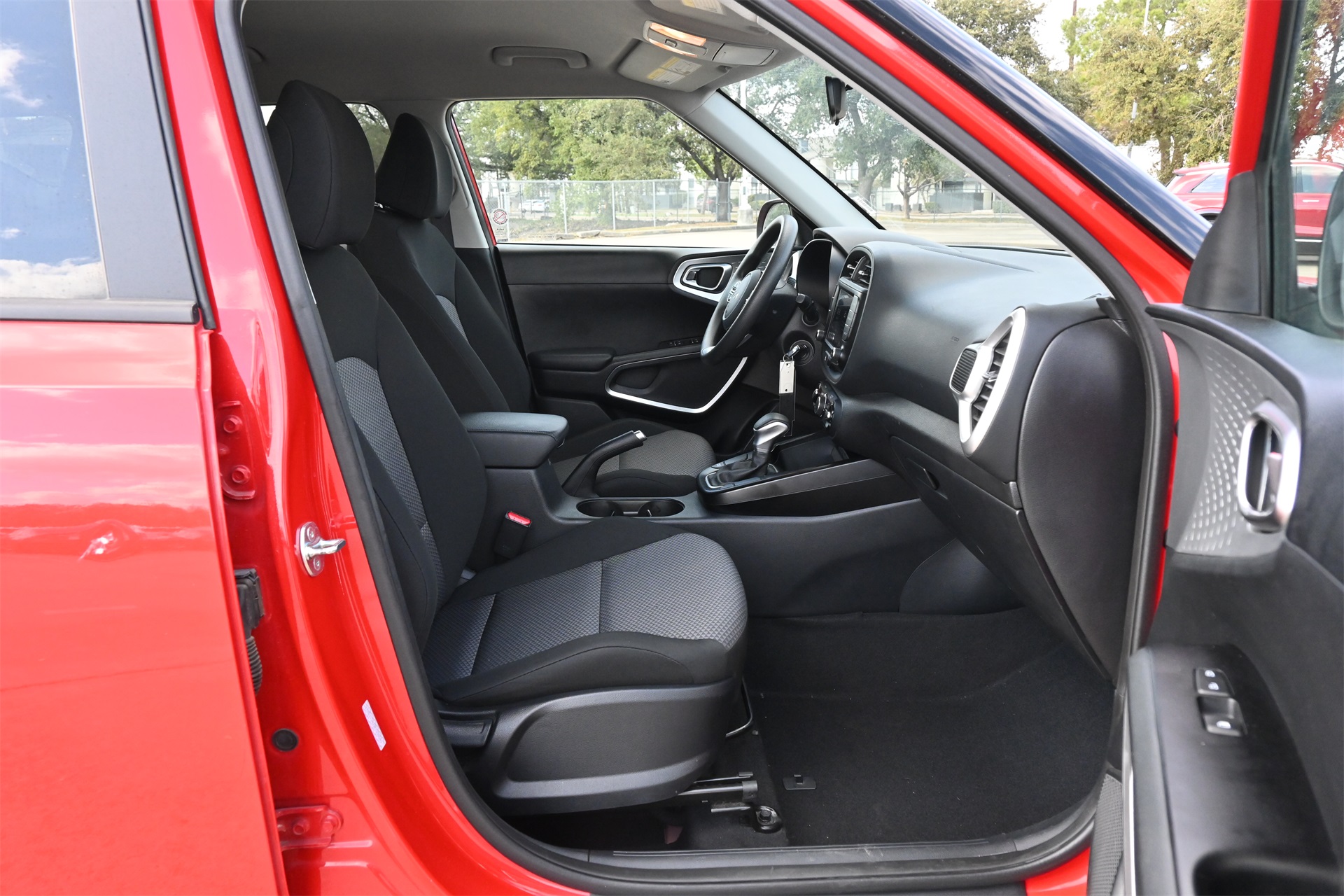 2024 Kia Soul LX Red at Parkway Family Mazda