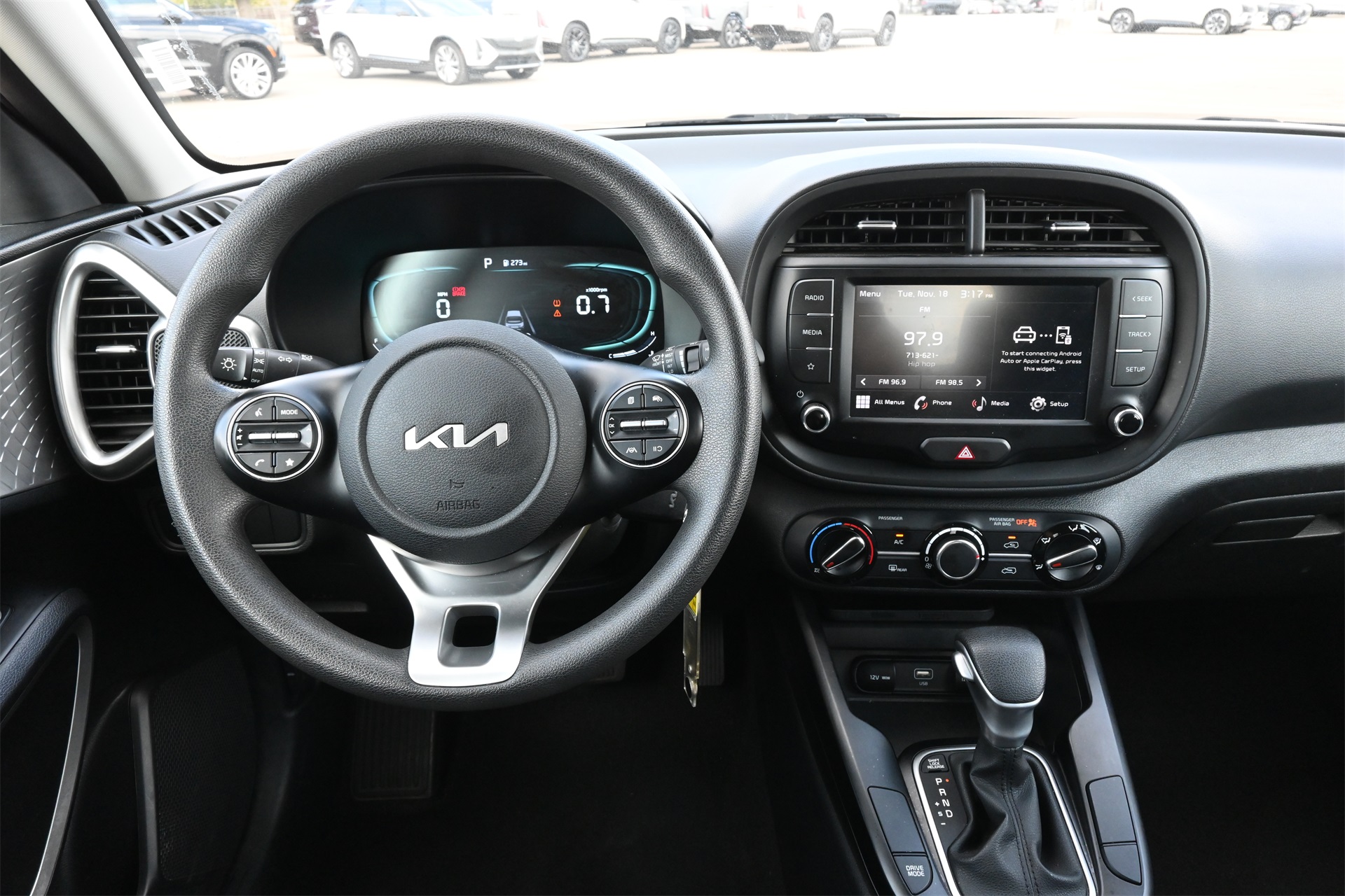 2024 Kia Soul LX Red at Parkway Family Mazda