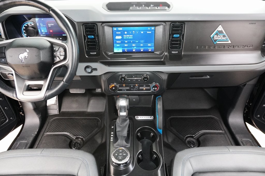 Used Car 2022 Ford Bronco  Black Diamond For Sale Under $40,000 In Weatherford, Texas