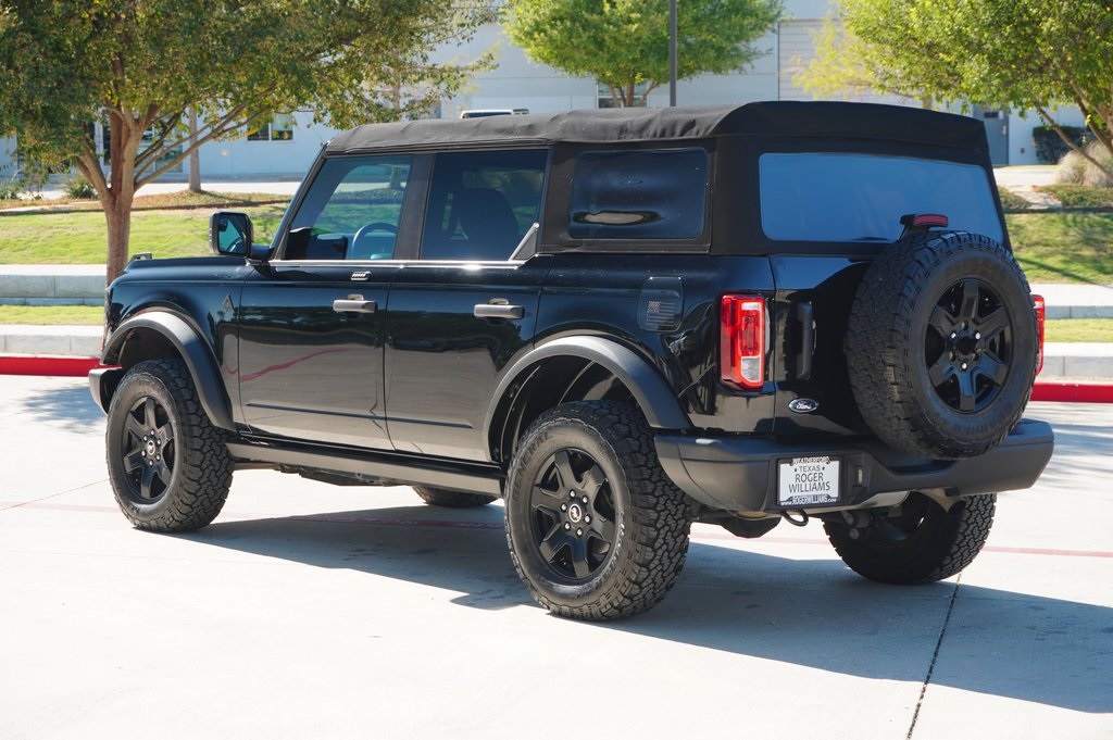 Used Car 2022 Ford Bronco  Black Diamond For Sale Under $40,000 In Weatherford, Texas