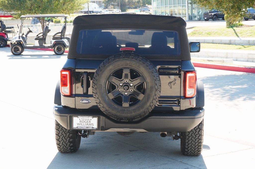 Used Car 2022 Ford Bronco  Black Diamond For Sale Under $40,000 In Weatherford, Texas