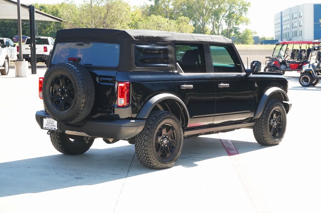 Used Car 2022 Ford Bronco  Black Diamond For Sale Under $40,000 In Weatherford, Texas