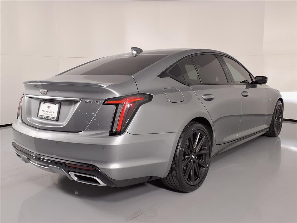 2023 Cadillac CT5 Sport Silver at Tom Peacock Cadillac