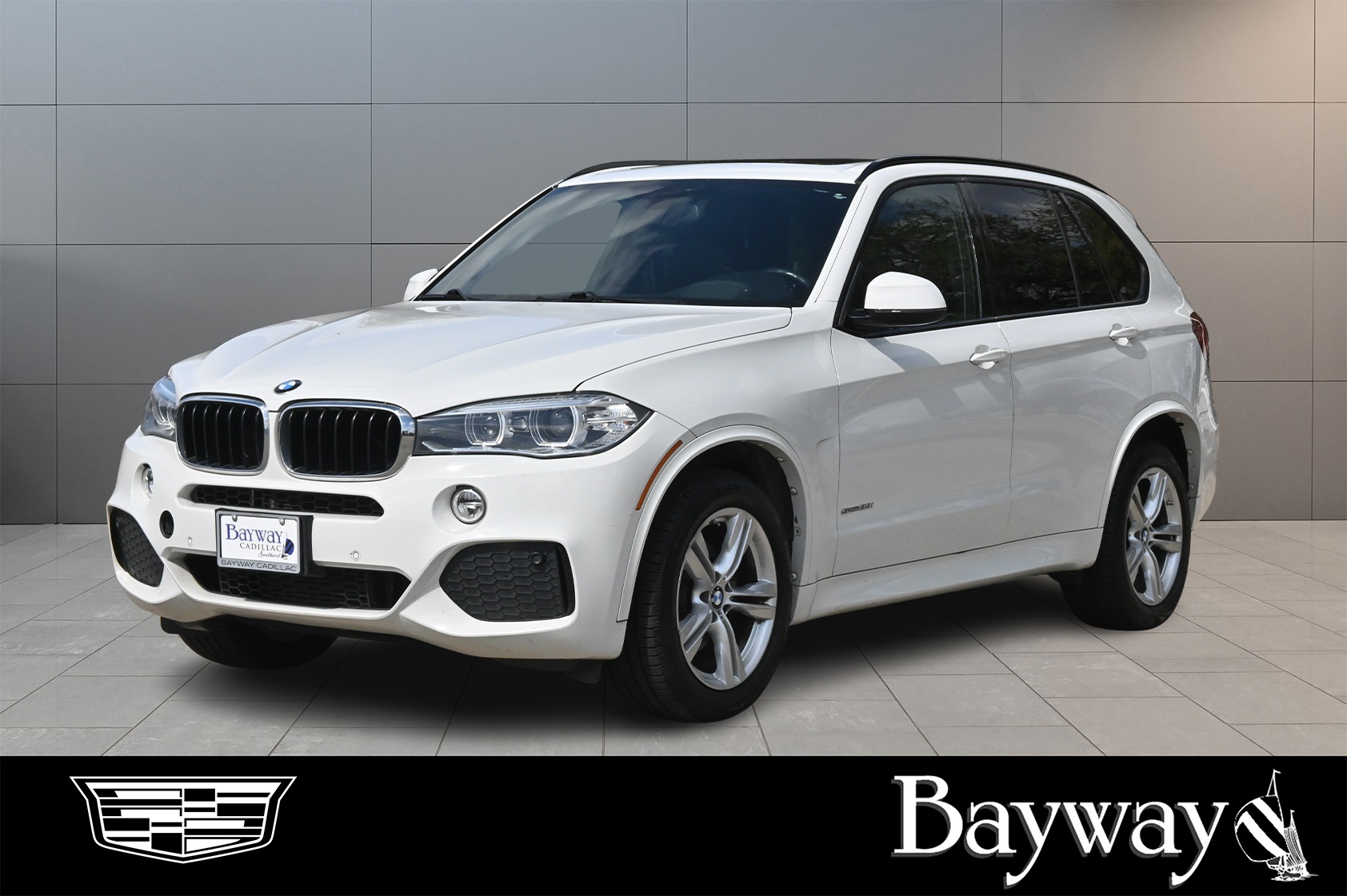 2016 BMW X5 sDrive35i White at DeMontrond Auto Country