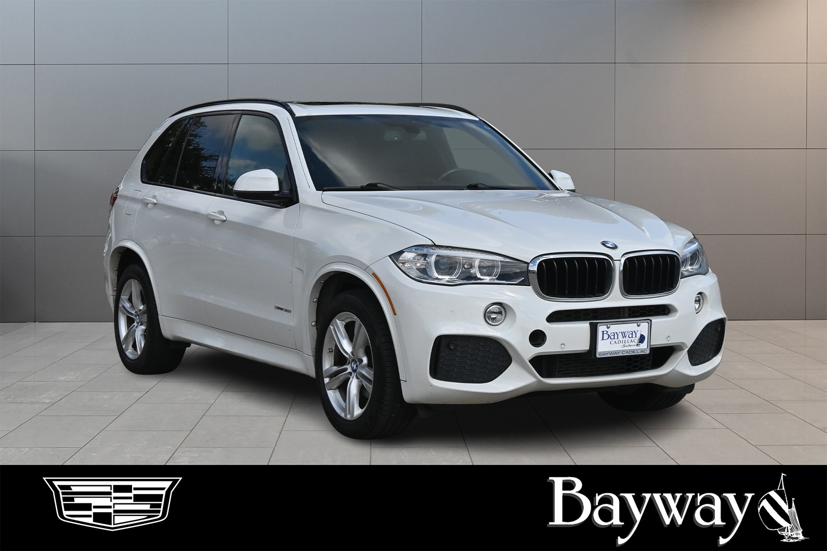 2016 BMW X5 sDrive35i White at DeMontrond Auto Country
